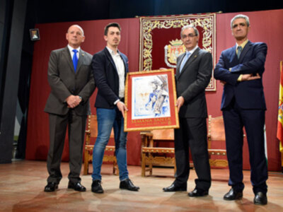 Un sevillano autor del cartel de la Semana Santa de Alcalá del Río 2017