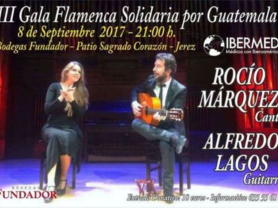 Rocío Márquez actúa el Viernes 8 en Jerez a beneficio de Médicos con Iberoamérica (IBERMED) y su labor en Guatemala