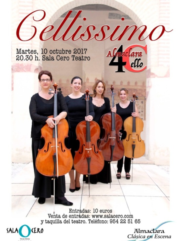Almaclara presenta "Cellissimo" el 10 de octubre en la Sala Cero de Sevilla