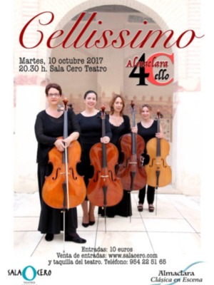 Almaclara presenta "Cellissimo" el 10 de octubre en la Sala Cero de Sevilla