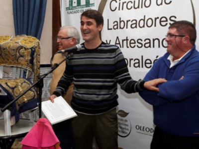 El torero Jesulín de Ubrique ofreció su cara más divertida y simpática en Gibraleón (Huelva)