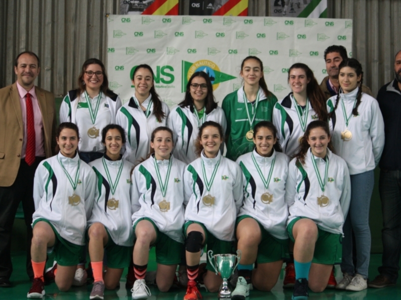 El Club Náutico Sevilla, en el Campeonato de Andalucía júnior