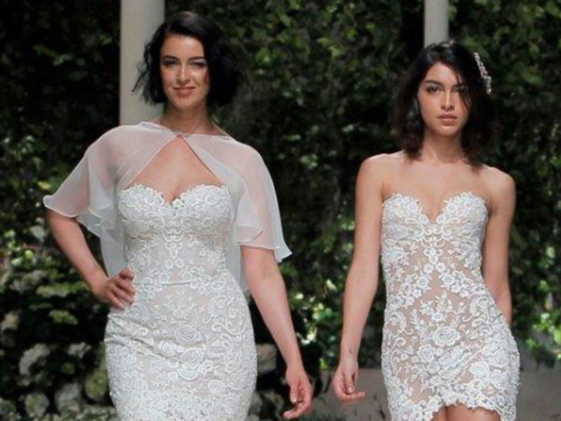 PRONOVIAS, firma líder mundial del sector nupcial, ha realizado el ensayo de su desfile, que se celebrará esta noche a las 21:00h en el P. Italia