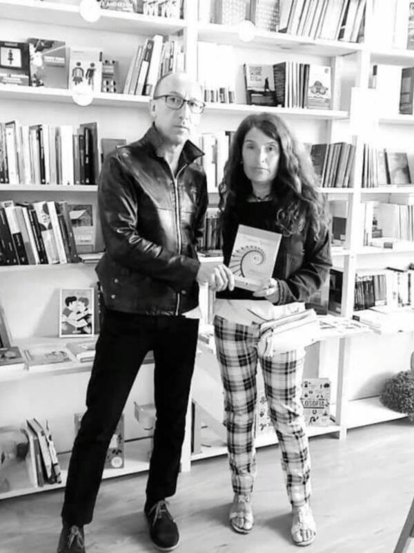 Nuria Viuda y Rafael Parrado firmarán su obra " Cuaderno Bicéfalo " en la Feria del Libro de León este Martes 15 de Mayo desde la 19.30