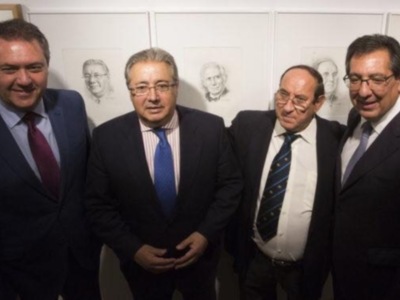 Los Retratos de Juan Valdés acercan a  personajes más variados de la sociedad española a  los visitantes de la  Sala Murillo de la Fundación Cajasol