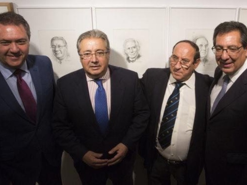 Los Retratos de Juan Valdés acercan a  personajes más variados de la sociedad española a  los visitantes de la  Sala Murillo de la Fundación Cajasol