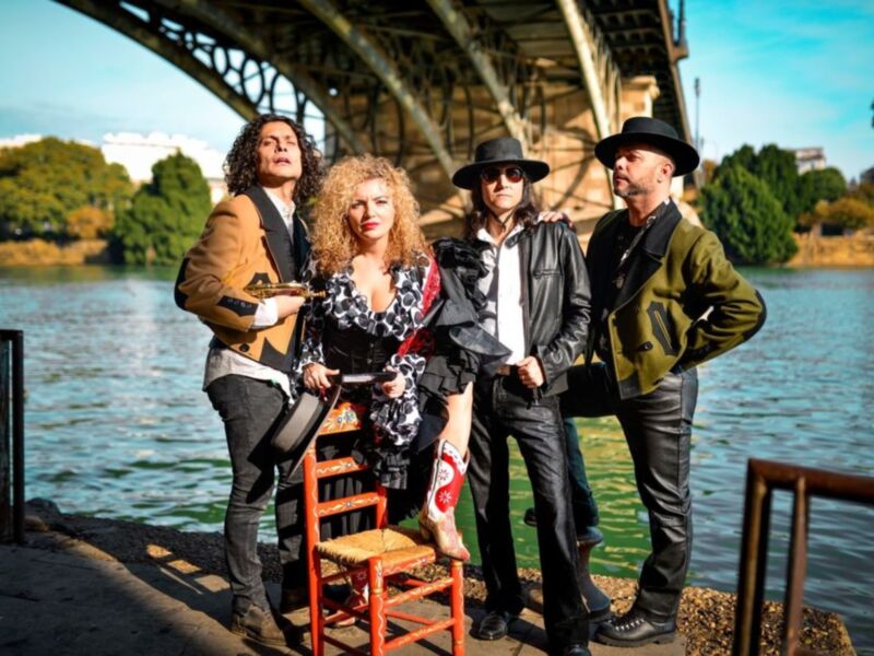 The Miarmers, banda fusión de rock y copla, liderada por Paz de Alarcón se presenta el Martes a las 20.30 en la Sala Turina