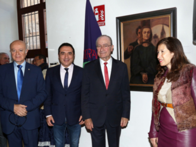 Antonio Montiel cede una obra sobre Mariana Pineda para el Centro de Interpretación Histórica Torrijos de Málaga .