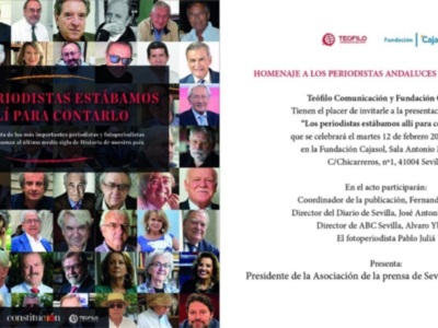 Presentación del libro 'Los periodistas estábamos allí para contarlo'