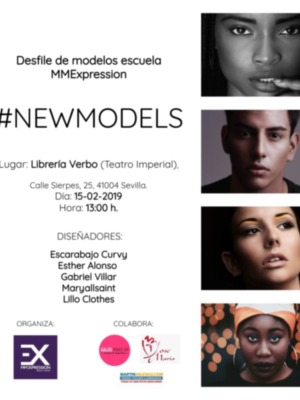 #Newmodels, pasarela de las jóvenes promesas de la Escuela de modelos MMExpression.