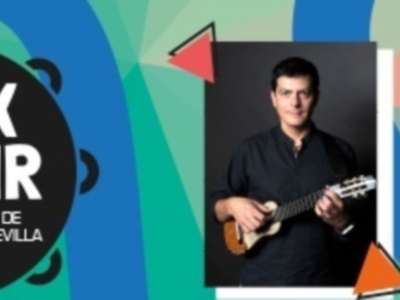 El músico timplista Benito Cabrera inaugura los conciertos del II ciclo FOLKQUIVIR en Sevilla