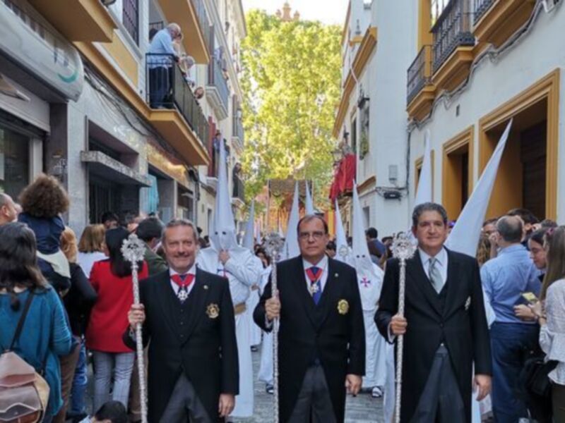 José Joaquín Gallardo, invitado en el cortejo del Dulce Nombre