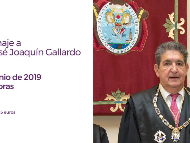 Homenaje a don José Joaquín Gallardo Rodriguez, este jueves  .