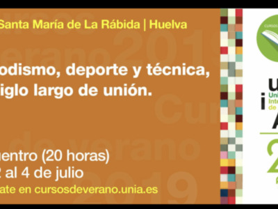 La Universidad Internacional de Andalucía inaugura sus #Cursosdeverano con el encuentro ‘Periodismo,deporte y técnica, un siglo largo de unión`
