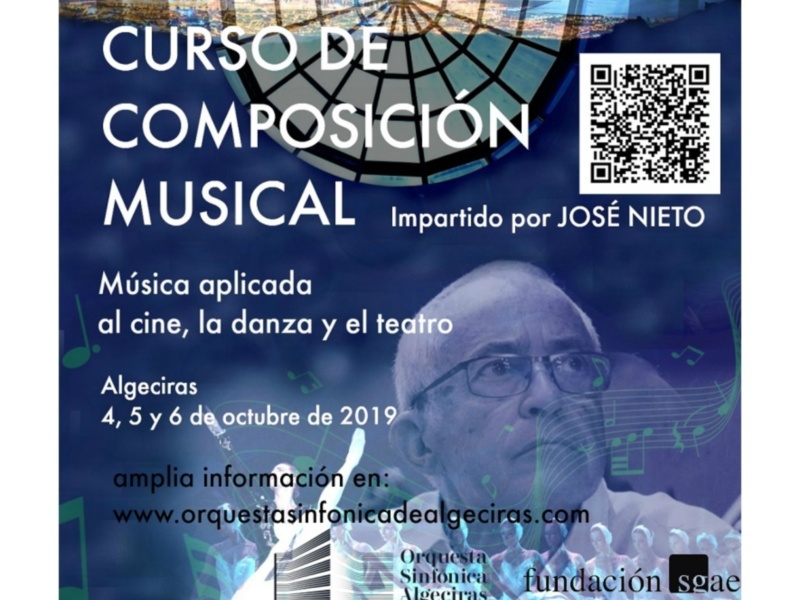 Fundación SGAE acerca 'La música en los medios audiovisuales' con el Premio Nacional de Cine José Nieto, a Algeciras