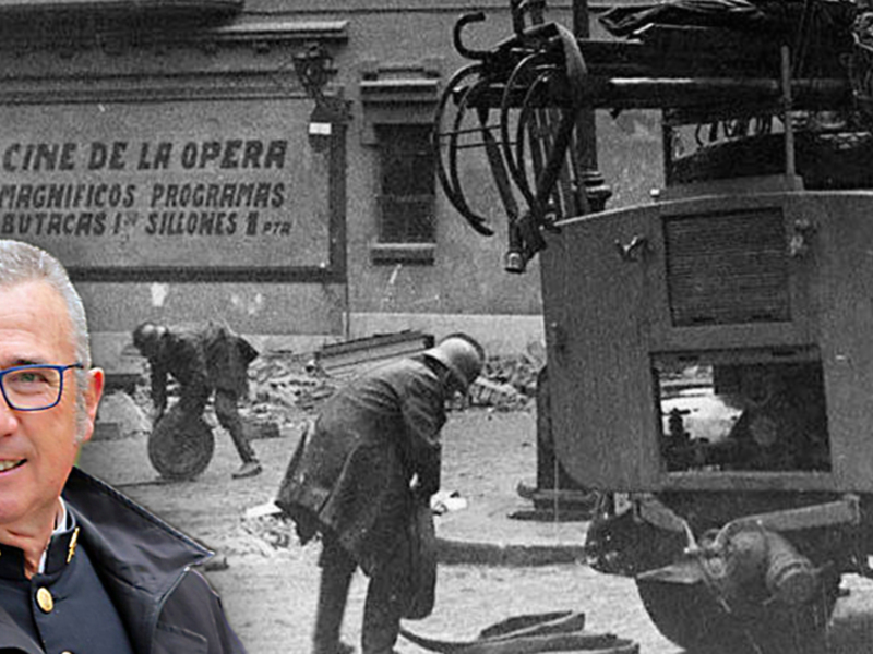 La labor heroica de los bomberos en el Madrid republicano, este lunes en "La Memoria"