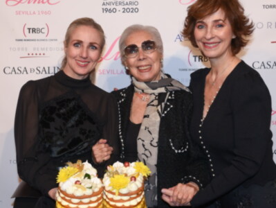 Lina, cumple 60 años diseñando, con un espléndido desfile