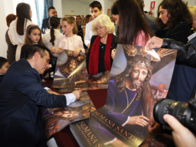 Antonio Montiel arrasa con su cartel de la Semana Santa de Almogía