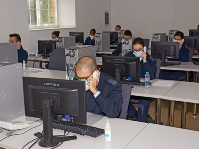 Un total de 48 componentes de la Academia Básica del Aire (ABA) en la Misión Baluarte