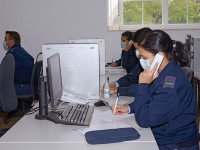 Los equipos de rastreo de estas tres unidades del Ejército del Aire forman la Sección de Vigilancia epidemiológica.