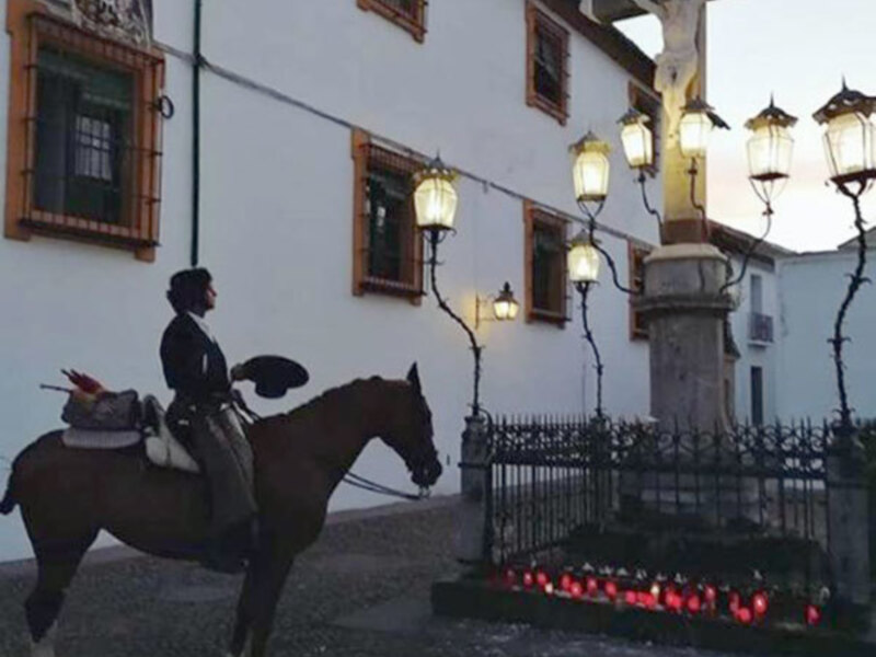Morante ‘peregrina’ a Córdoba para pedir protección al Cristo de los Faroles