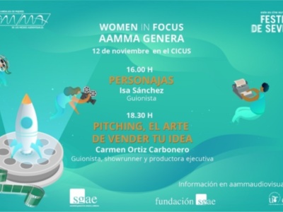 Las guionistas de 'Malaka', 'Águila Roja' o 'El Internado' asesoran con AAMMA sobre desarrollo de proyectos en el Festival de Cine Europeo