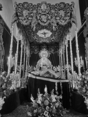 Viernes Santo en la Hermandad de Soledad de Alcalá del Río