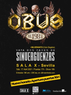 La banda Silveranto culmina el Ciclo ELEGIDOS en una noche de rock 'sinvergüenza' con los míticos OBÚS