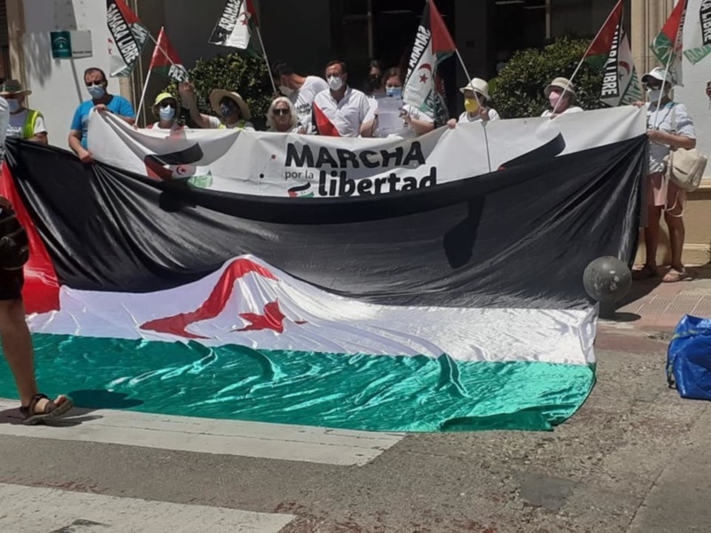 Marcha por la Libertad del Pueblo Saharaui.  Etapa 14.-   Córdoba - Villafranca 2 de Junio