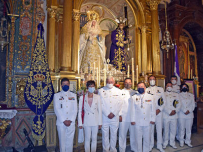 La Virgen de la Esperanza, de Alcalá del Río muy vinculada a los marineros de riberas, calafates, estibadores, pescadores, rederos etc..,