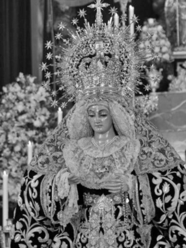 La Parroquia Ilipense veneró a la Virgen de la Soledad en Alcalá del Río