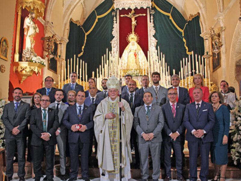 El  Hermano Mayor quiso agradecer y reconocer al Cardenal Amigo su presencia en nombre de todos los Hermanos de Vera-Cruz