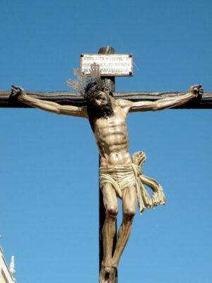 Alcalá del Río celebra la Santa Misa de Réquiem en la Asociación Cristo del Buen Fin. 