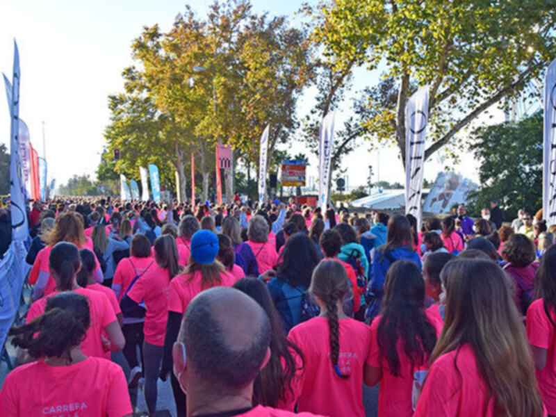 El circuito sevillano retomó las pruebas presenciales  de la marea rosa tras la crisis del Covid-19