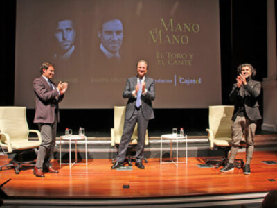 En la Fundación Cajasol de Sevilla, toro y flamenco mano a mano