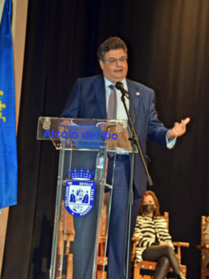  José Manuel Humane pronunció la I Exaltación de saeta en la Hermandad del Nazareno de Alcalá del Río