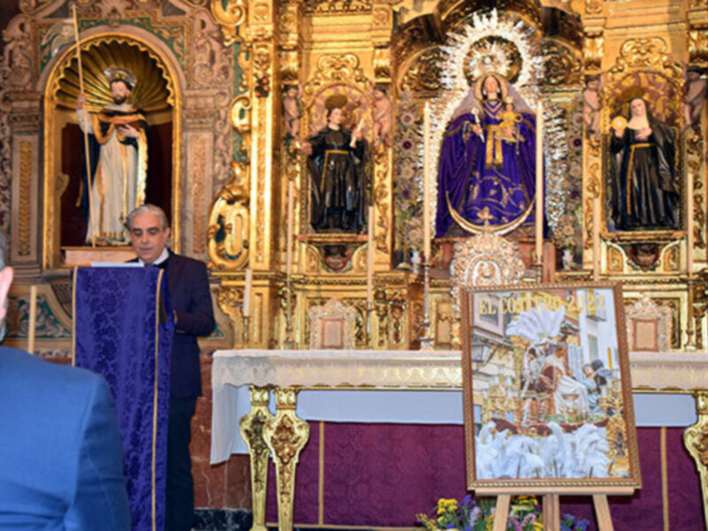 Un cartel muy Personal para la tertulia cofrade “El Costero” de Sevilla