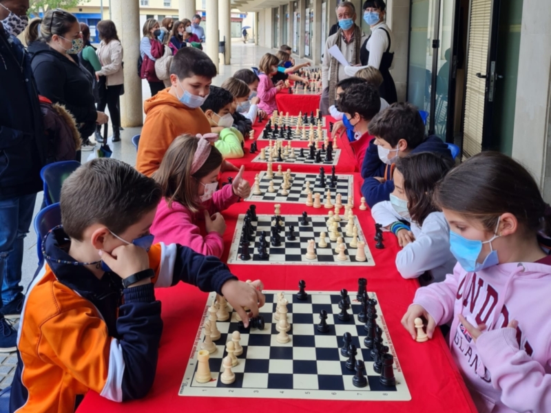 La X Liga Escolar de ajedrez de Dos Hermanas, en marcha