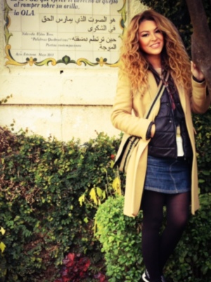 Una ciudadana de Chauen vejeriega cuyas publicaciones comparte Alejandro Sanz en las redes sociales