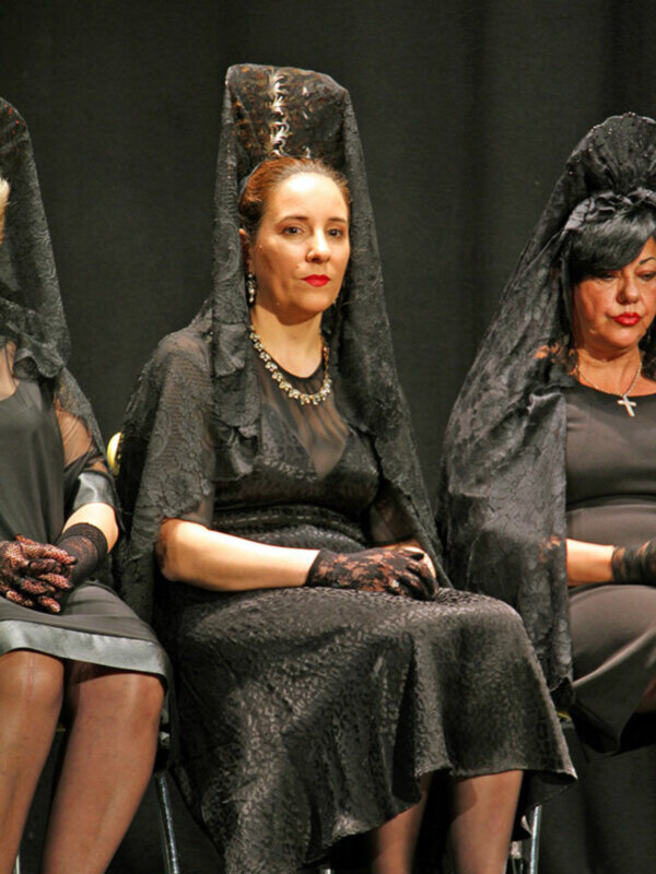 Un acto de Cuaresma con las mujeres del Parque Alcosa.
