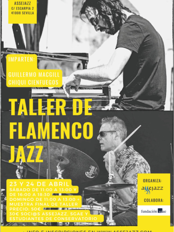 La fusión del flamenco y el jazz bajo la mirada de Guillermo McGill y Chiqui Cienfuegos