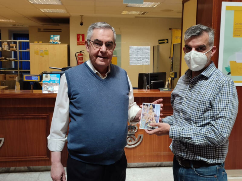  Correos emite una tarjeta prefranqueada por el 75 aniversario de la coronación de la Patrona de Cádiz  ﻿