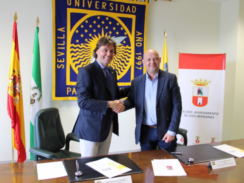 Acuerdo de colaboración entre la Universidad Pablo de Olavide y el Ayuntamiento de Dos Hermanas
