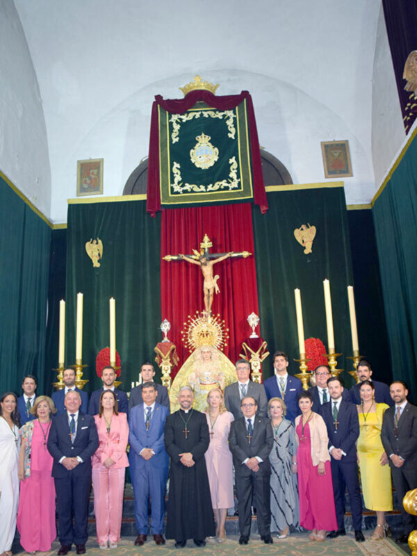 Antonio Ignacio Velázquez toma el testigo como hermano mayos de Vera-cruz Ilipense