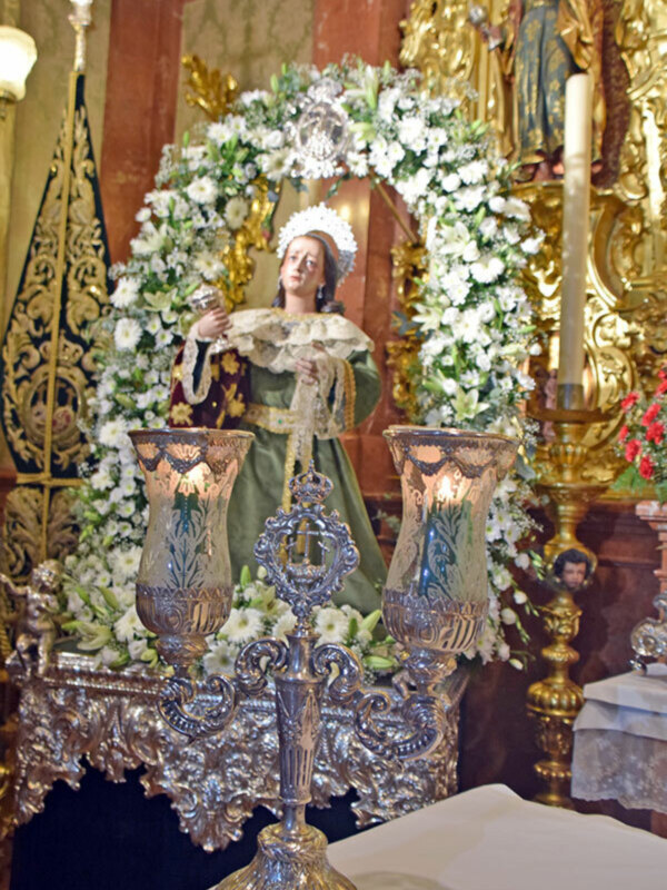 Festividad de Santa María Magdalena en la Hermandad de la Vera-cruz de Alcalá del Río