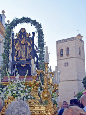 Con el traslado de San Gregorio se inicia la celebración de las fiestas patronales de Alcalá del Río