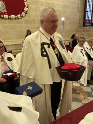 Se ha celebrado el XXVIII Capítulo Extraordinario de la Orden del Camino de Santiago, que ha tenido lugar en Sevilla