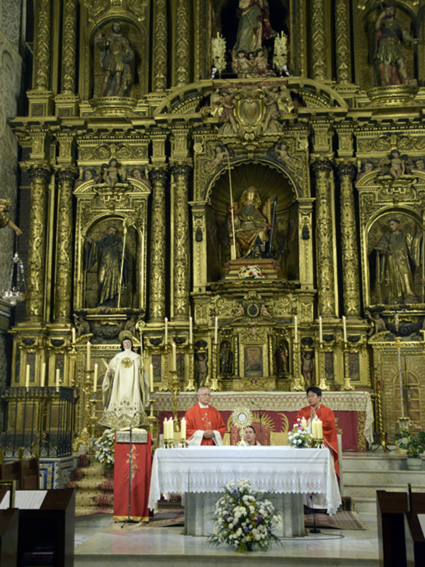 Ya ha comenzado la Novena a Santa Gertrudis en el Monasterio de San Clemente de Sevilla