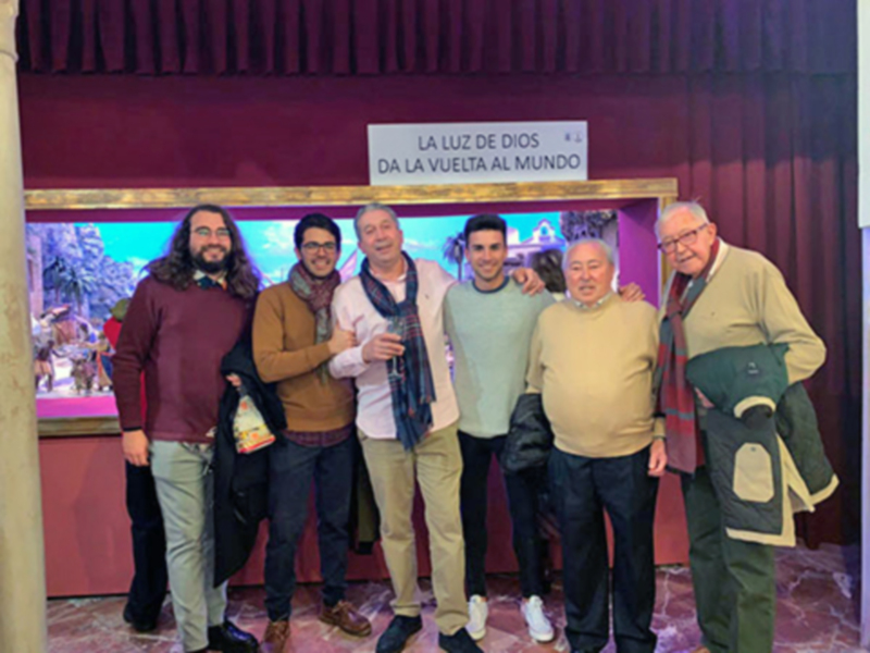 Un año más, el belén tradicional del Círculo Mercantil ha sido premiado como el mejor de la ciudad en la categoría entidades