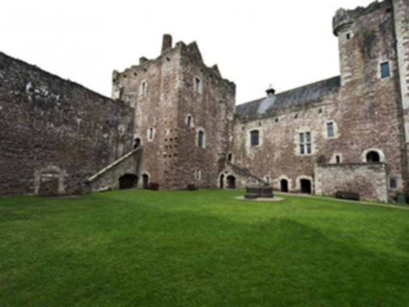 El castillo de Doune, un escenario medieval de película